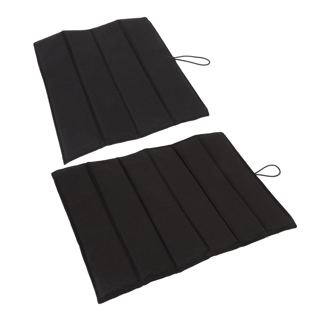 Black Portable Water Proof Picnic Mat Camping Sitting Pad Thickened Folding Small Cushion for Outdoo