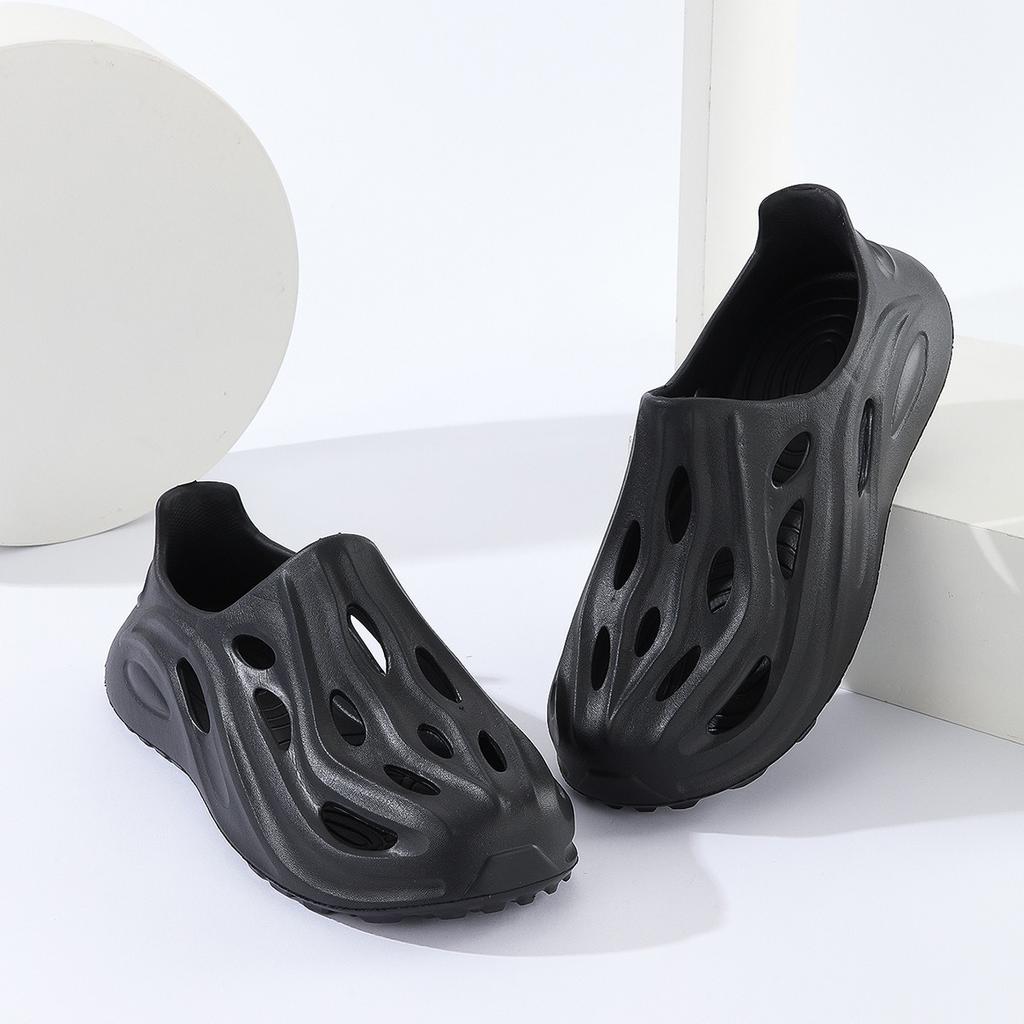 Zehensandalen Herren Sandale Rutschfeste Zehensandalen Ausgehöhlte Hausschuhe Plateau Damenschuhe Sommer Haus Paare Weiche Herren Hausschuhe Flats