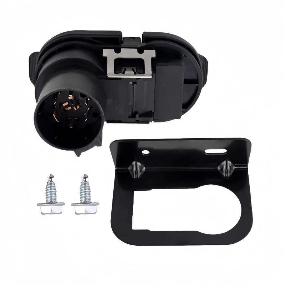 Rear Bumper Trailer Hitch Connector Adapter Socket FU5Z-14489-A 76 Inch For Ram 1500 2500 3500 For Ford F-150 F-250 F-350