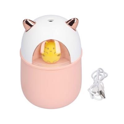 Mini zvlhčovač vzduchu Tichý Přenosný 300 ml Velká kapacita Osvětlení atmosféry Stolní zvlhčovač pro Domov Kancelář