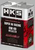 HKS Super Racing Oil, SUPER NA RACING, 0W-40, 4L, 100% Synthetic Oil, SN+ Standard Compliant, LSPI Compatible, Part Number 52001-AK122