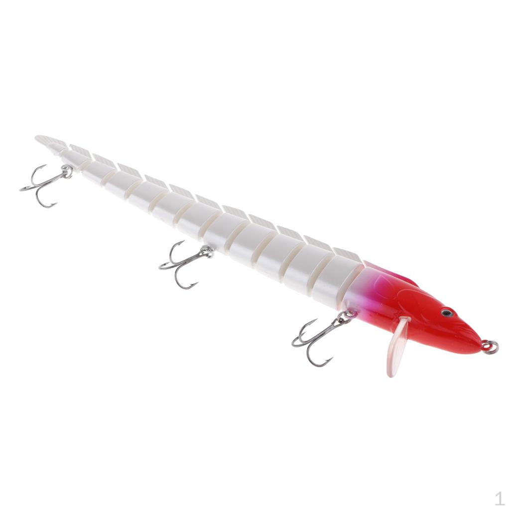 9 Bass Striper Fishing Swim -like Eel Loach Multi-jointed