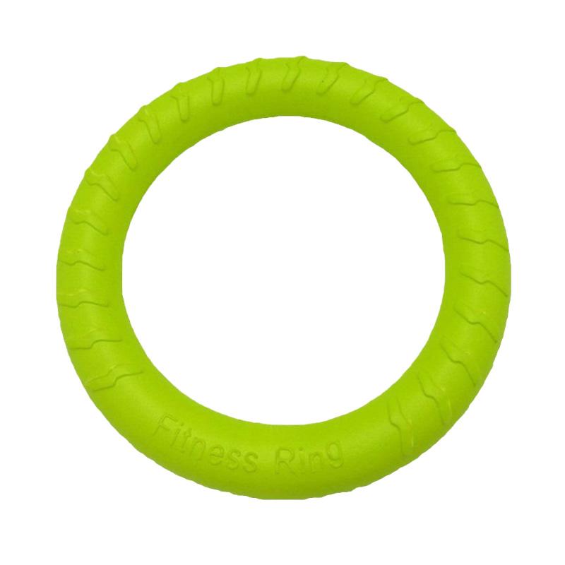 

Dog Flying Toy,Dog Training Ring, Suitable for Grinding Teeth, Throwing, Grabbing, Swimming Training, Bite Resistant, Waterproof зелёный