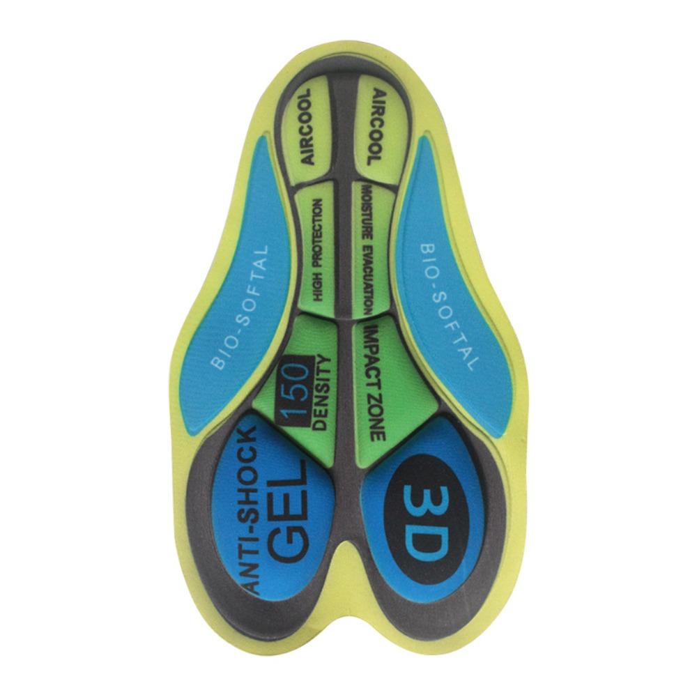 

Shockproof Men Cycling Gel Pad 12D 19D 20D Bicycle Seat Cushion Cycling Pants Pad Outdoor Sports 3D