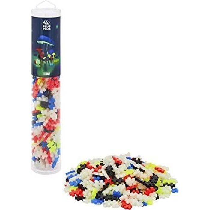 Jeu de construction - PLUS PLUS - MÉGA TUBE PHOSPHORESCENT - 240 pièces - Phosphorescent
