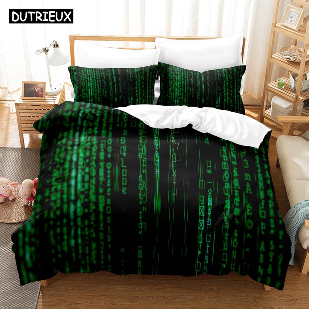 Vibrant Cozy 3D The Gradient Graphics Sets With Bedclothes Bed Polyester Twin Full Queen King Quilt