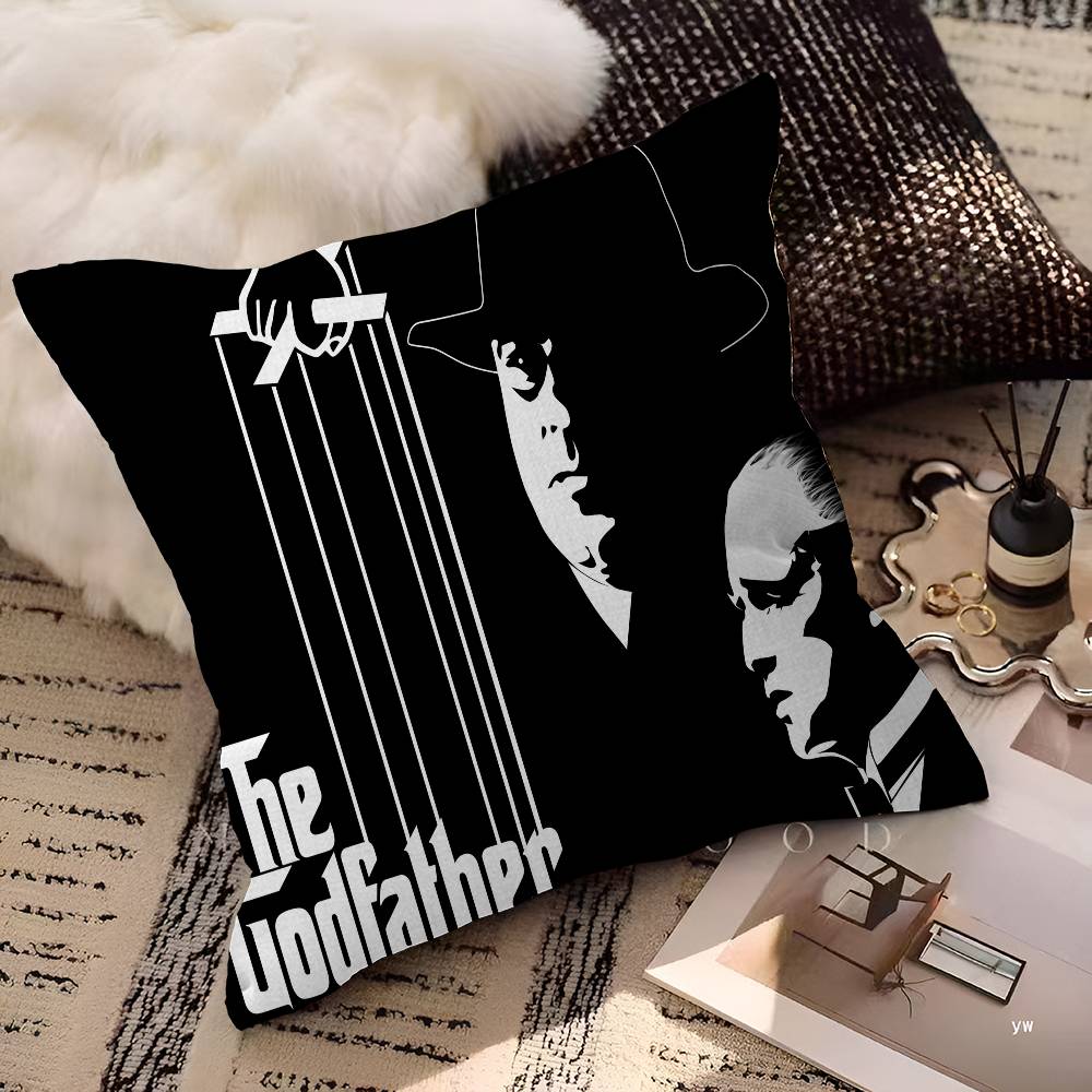 The Godfather Movie Office Cushion Pillowcase Car Cushion CoverXCM Lumbar Pillowcase Sofa Pillowcover 30x30 cm