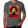 Angela Davis Poster 1971 Tshirt Casual Basic Short Sleeve Tshirt
