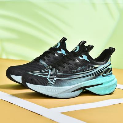 Scarpe sportive casual veramente esplosive a suola morbida e con rimbalzo, scarpe da allenamento con piastra in carbonio, scarpe da corsa da gara alla moda comode e resistenti all'usura