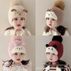Winter Wool Infant Hat: Cute Cartoon Design, Thick Knit, Ear Protection, Windproof