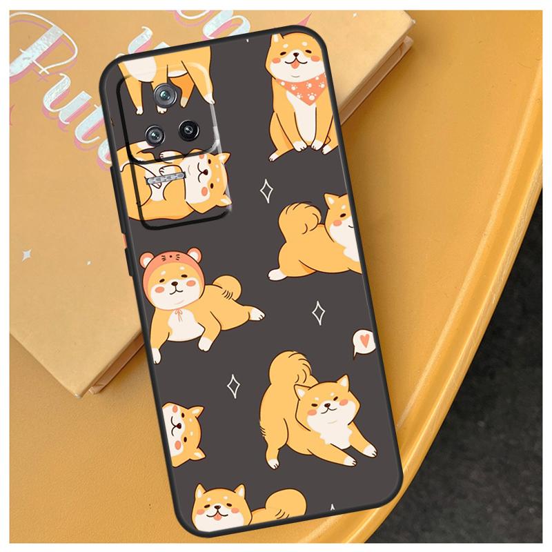 Animal Shiba Inu Funda For Xiaomi 17 Pro Max 14 15 Ultra 13T 14T 15T POCO X7 X5 X6 Pro F5 F6 F7 F8 Ultra Case