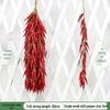 Simulated Vegetable Skewers Garland with Red Peppers, Garlic, and Peanuts for Farmhouse Decoration