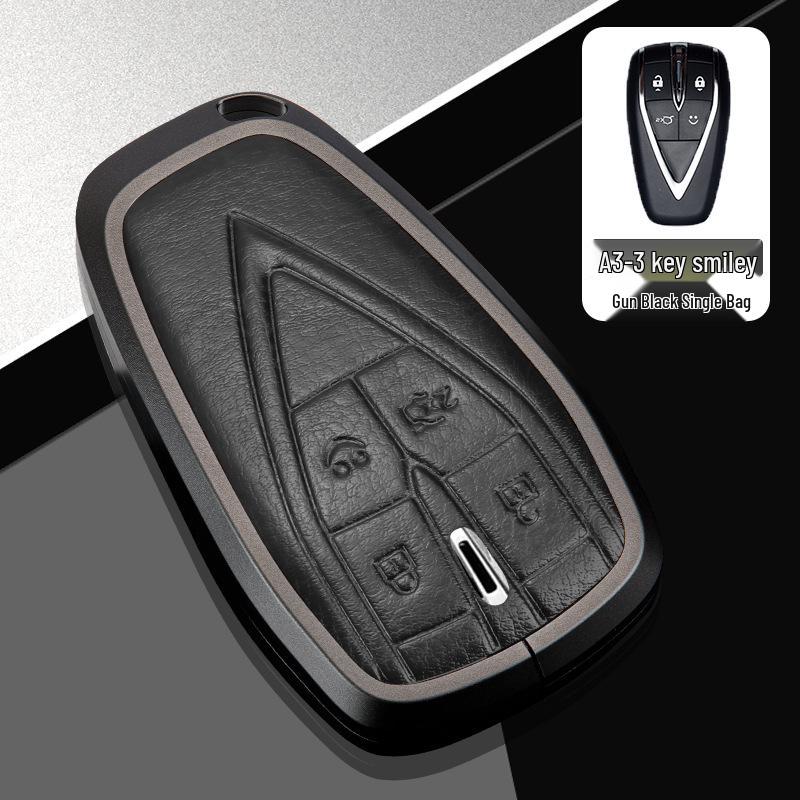 Changan Car Key Cover for Third Gen CS75 Plus, Yidong Plus, CS55, and CS35 Plus