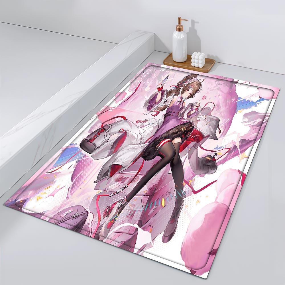 

Door Mat Bedside Entrance Bath Strategy Floor Decoration Corridor Door Mat Carpet Living Game A-Arknights Endfield Room Balcony 40cm x 60cm