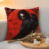 Cushion Cover  Linen  SkinFriendly Soft Decorative Case For Sofa Home Decor Classic Movie The CCrow Pillow cover