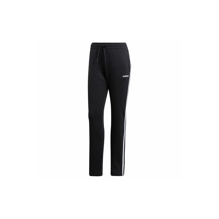 (WMNS) adidas Essentials 3-Stripe Pants Asia Sizing Black White Women s DP2376 M