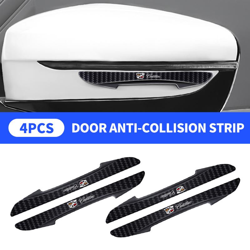4pcs Car Door Edge Anti-collision Sticker for Cadillac Escalade CTS CT5 XT5 XTS XLR BLS SLS STS SRX Deville Auto Accessories