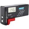 Battery Tester - Digital LCD Display BiuZi Universal Button Cell Tester AA-AAA-C-D - 9V - 1.5V BT-168D[237]