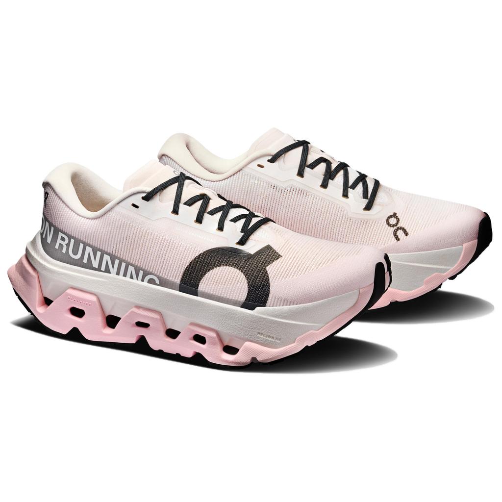 Cloudmonster 3 Iper Comode Versatili Ammortizzanti Traspiranti Scarpe da Corsa Donna sneakers Rosa Bianco 3WG10044732