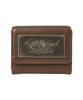 Metal Plate Mini Wallet 105262054012 Brown One Size [X-girl]