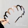 Fix Bangs Broken Hair Teethed Non-slip Amber Hair Bands For Women Girls Sweet Hair Ornament Headband Fashion Hair Accessories
