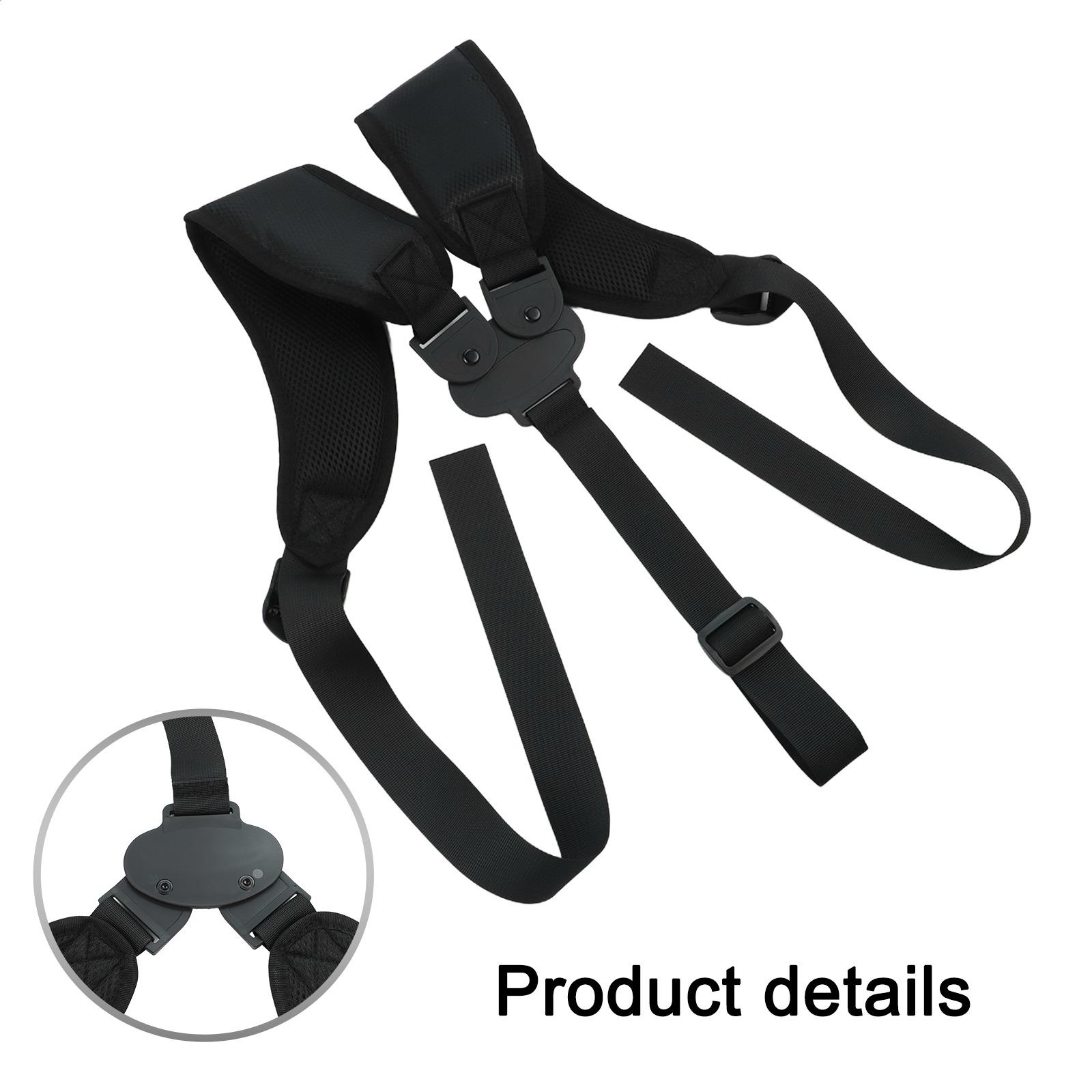 Черные нейлоновые плечевые ремни Водонепроницаемые ремни для сумки для гольфа