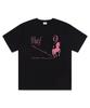 Deomopeuhauseu What If Unicorn Oversized Short Sleeve T-Shirt Black