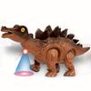 Electric Walking Dinosaur Toy Simulated Tyrannosaurus Rex Model Electronic Robot With Light Sound Projection Kids Boys Gift