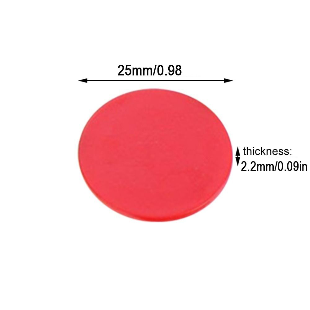 100Pcs Plastic Bingo Chips Colorful Math Manipulatives Gifts Counting Chips Sorting Activities