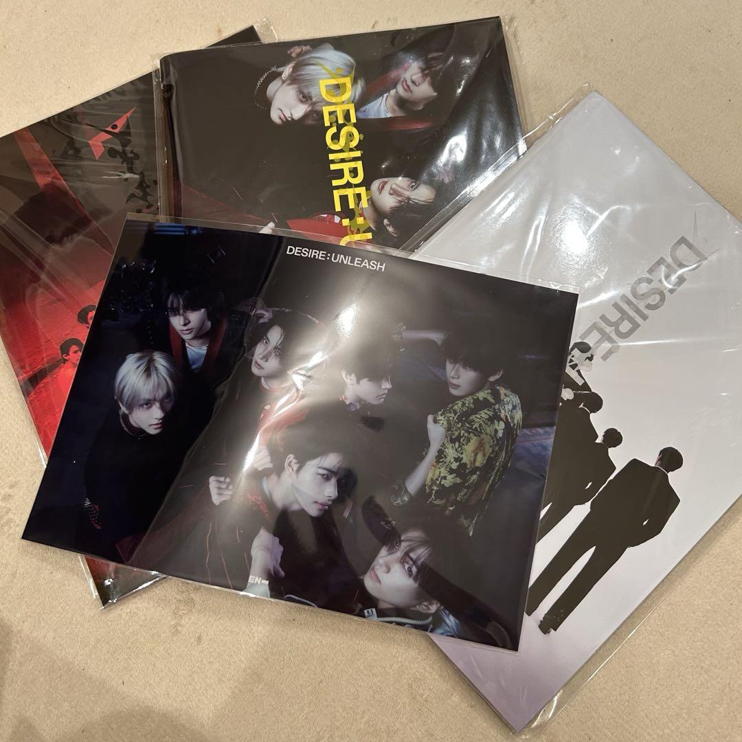 

[USED] ENHYPEN DESIRE: UNLEASH 3 versions with clear poster