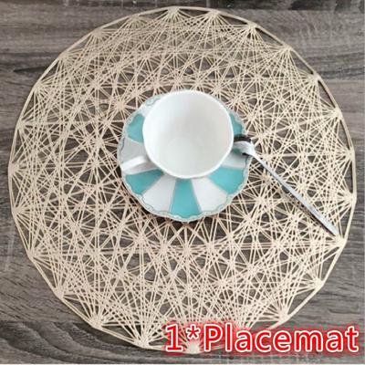 PVC Dinner Placemats Kitchen Dining Table Mat Food Mat Table Pad Kitchen Coffee Tableware Placemat