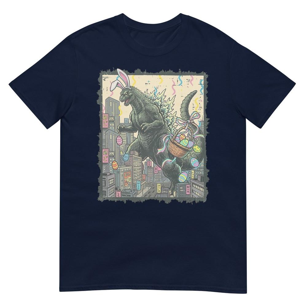 Easter Japanese Monster Bunny Ears Egg Kaiju Unisex Unisex Tshirt S
