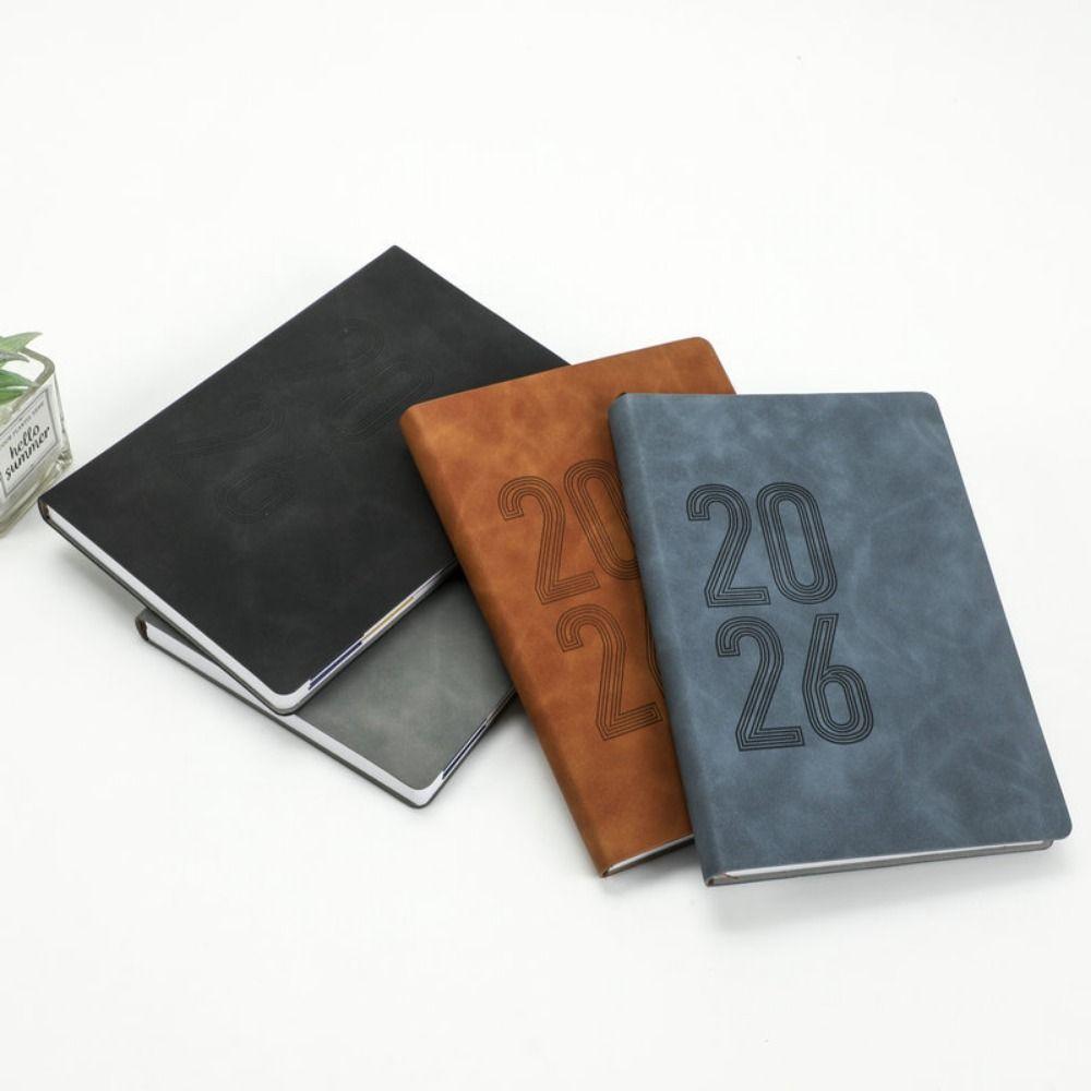 English Version 365 Days Efficiency Notebook 2026 Daily Plan Yearbook  Student Diary