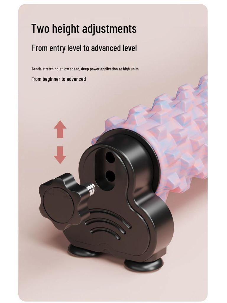 Detachable Suction Cup Foam Roller for Yoga & Fitness Massage