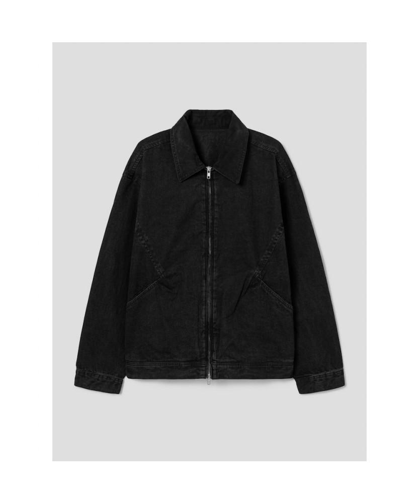 8Seconds Lightweight Denim Zip-Up Outerwear Black
