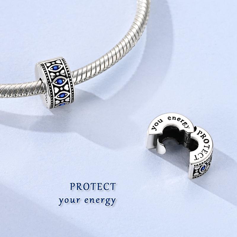 New 925 Silver Circular Heart Shape Friendly Embrace Pray Charms Beads For Women Fit Bracelet DIY Jewelry Gift