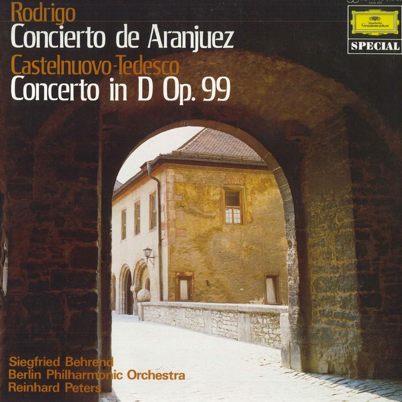 

LP Record SIEGFRIED BEHREND . BERLIN PHILHARM - Rodrigo/Castelnuovo Tedesco/Aranjue MGW5192 DEUTSCHE GRAMMO Japan Obi Classical Used