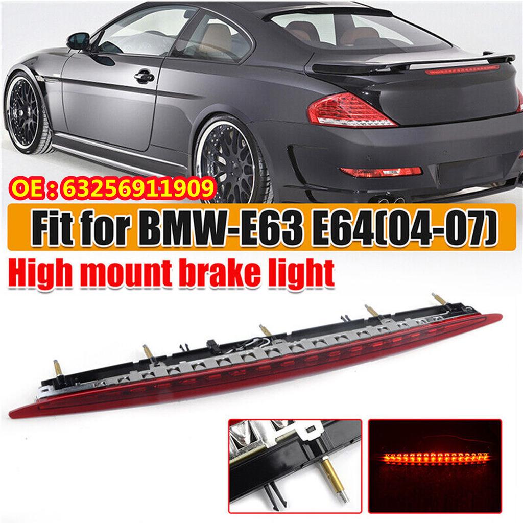 3. Rücklicht, Bremslicht, für BMW 6er-Serie E63 E64 645CI 650I M6 2004–2007, LED-Rücklicht mit hoher Montage, 63256911909