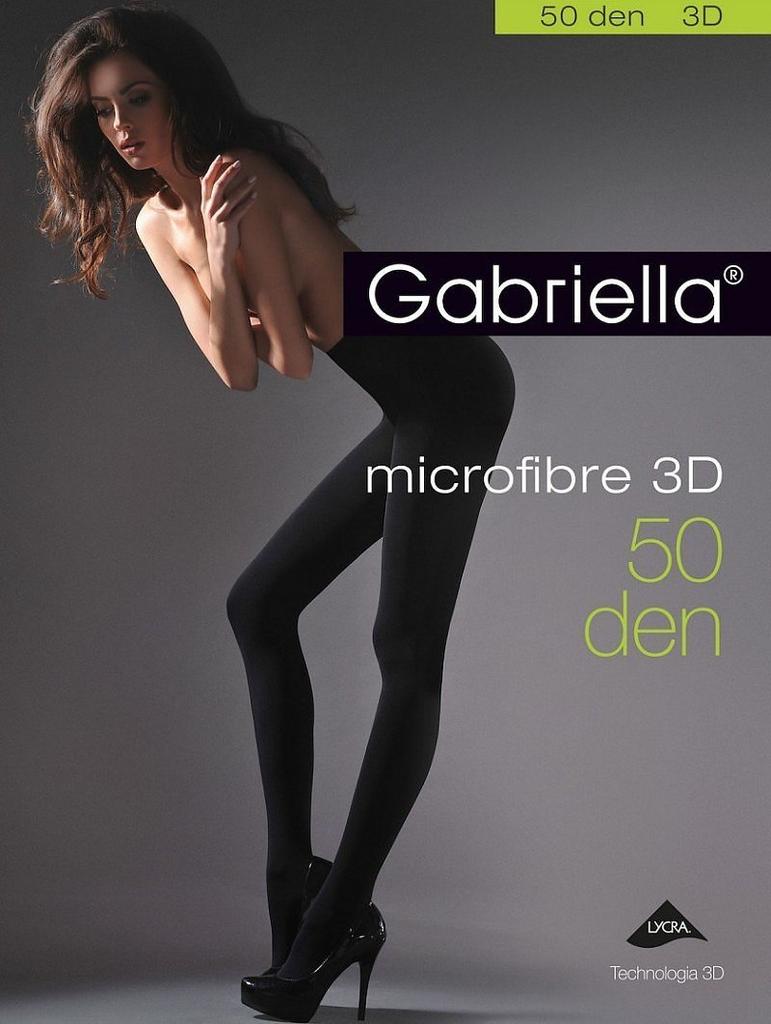 Gabriella 120 Microfibre 3D Tights 50 Den 5-XL Gabriella