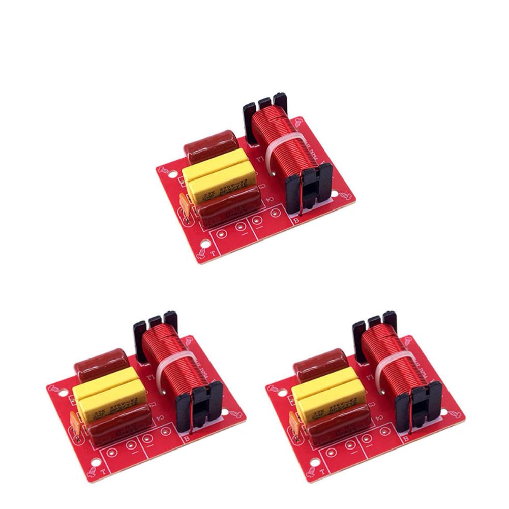 Audio-Lautsprecherplatine Passivlautsprecher WEAH-234 80W 2-Wege-Lautsprecher Frequenzteiler Audio Hochton-Tiefton-Crossover-Filter