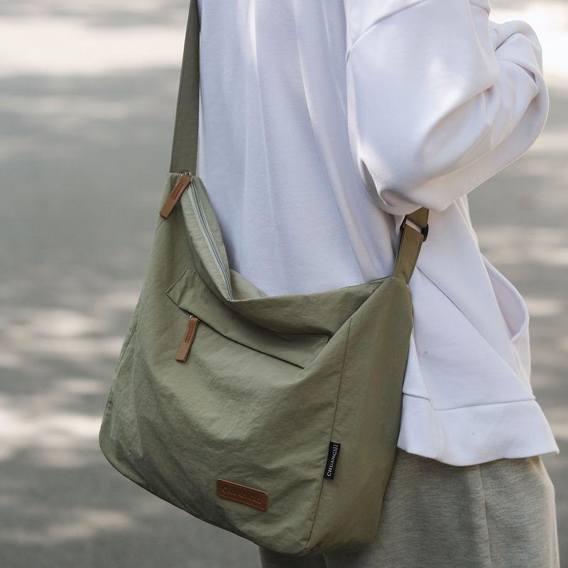 Japanese Women Men Shoulder Crossbody Bag Large Canvas Messenger Bags for Student 2026 Brand Book Bags Female Handbag Satchels