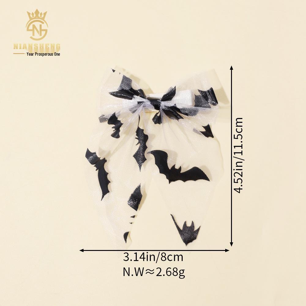 Cross-border Halloween Bat Hair Clip for Babies and Kids