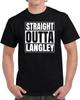 Straight Outta Langley Cia Funny Parody T Shirt