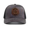 Men Vintage Patch Emblem Baseball Cap Mesh Hat Outdoor Adjustable Sunscreen Leisure Hat Spring Autumn Travel Tourism Beach Vacation