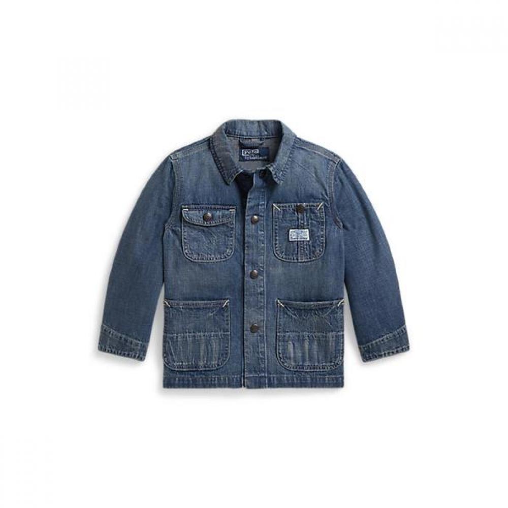Polo Ralph Lauren Boys 2 7 Years Denim Utility Jacket 4