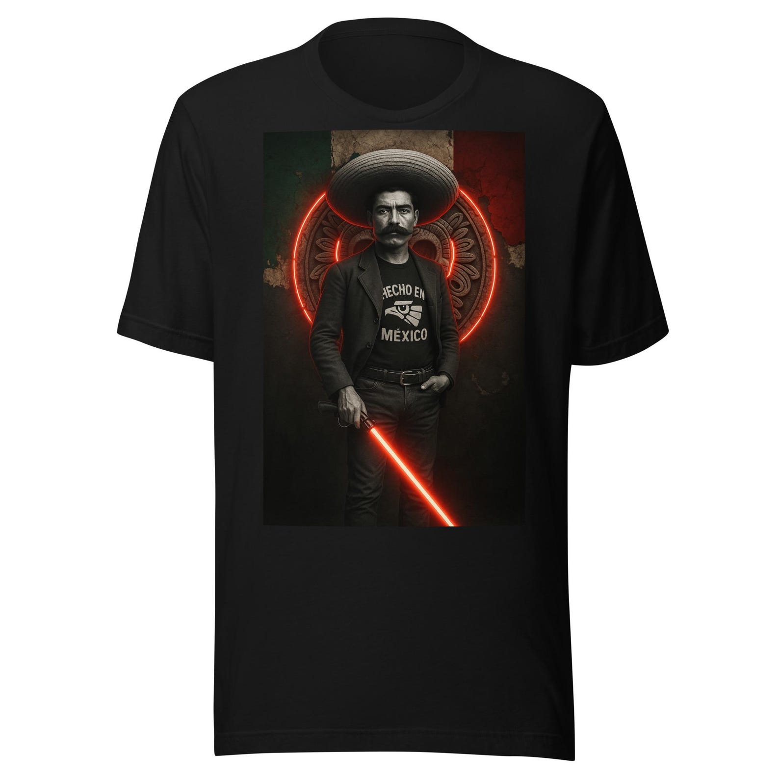 Emiliano Zapata Hecho En Mexico Espada Unisex t-shirt M