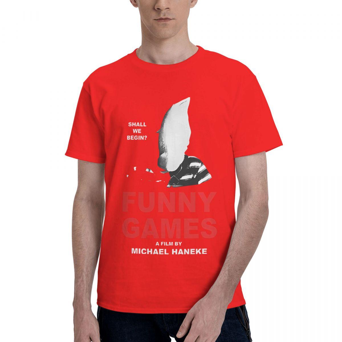 

Michael Haneke 100 Cotton Casual Breathable Confortable Kawaii Mens Clothing Deals Funny Shirt S