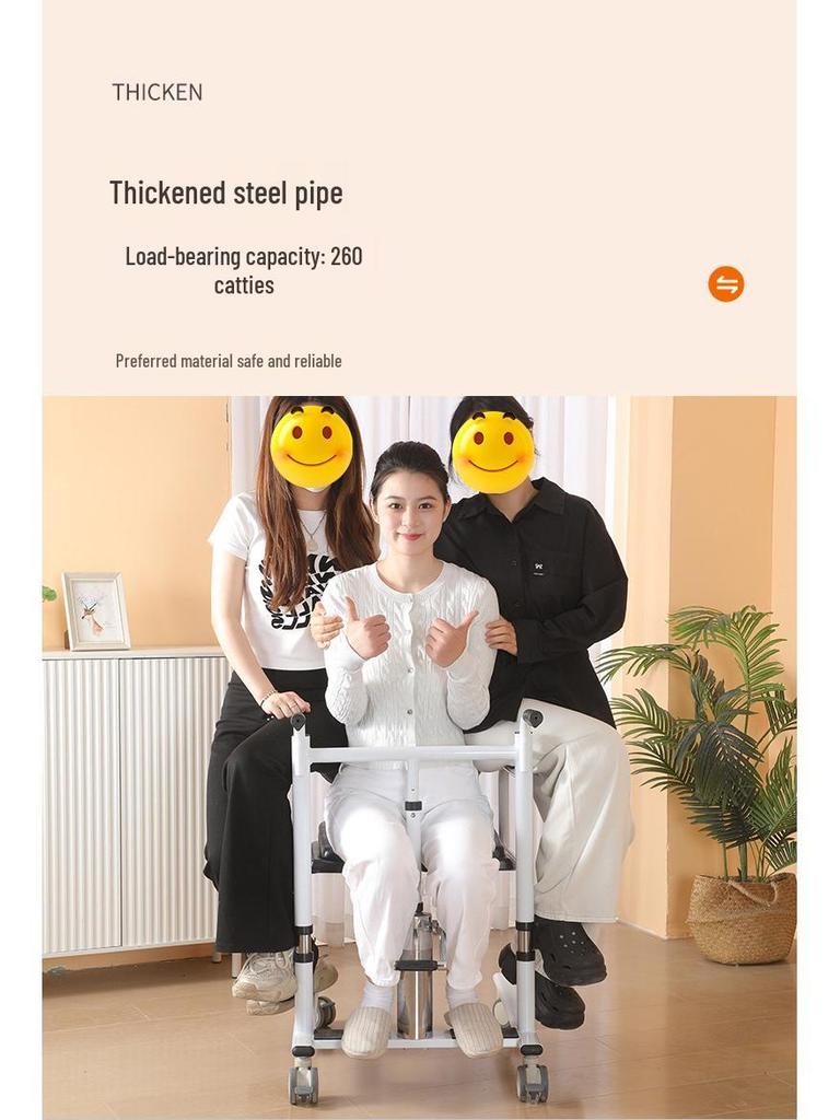 Home Use Hydraulic Lift for Elderly and Bedridden Patient Transfer