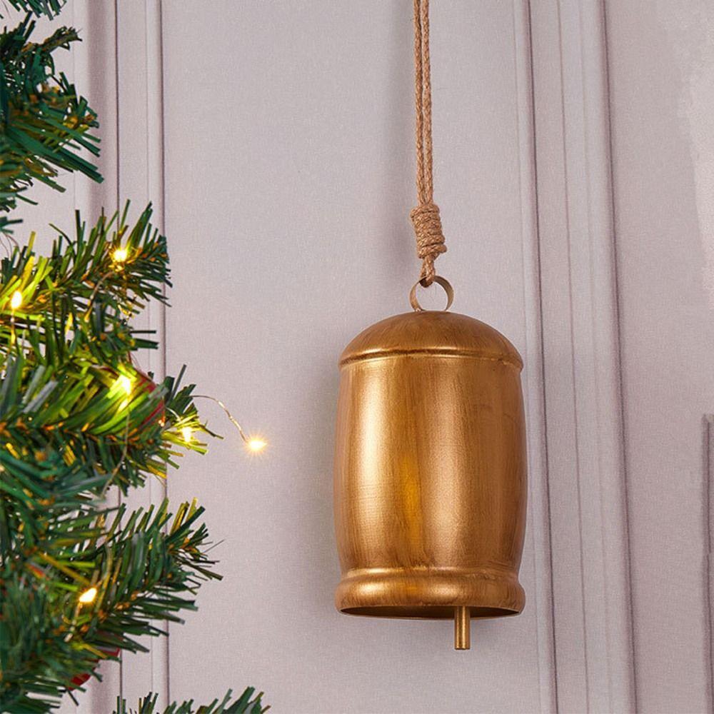 Handmade Metal Hanging Bells Corrosion Resistant Christams Bell Pendant  Christmas Decoration