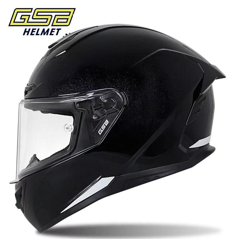 Motorcycle Helmet Men's and Women's Locomotive Full Helmet Bluetooth Electric Vehicle Four-season Universal Running Helmet Helmet